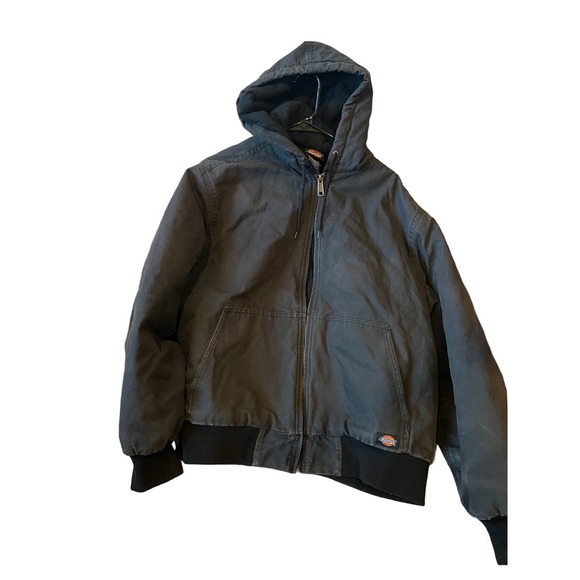 Dickies Other - Dickies Built to Last Gray Hooded Jacket Mens XL